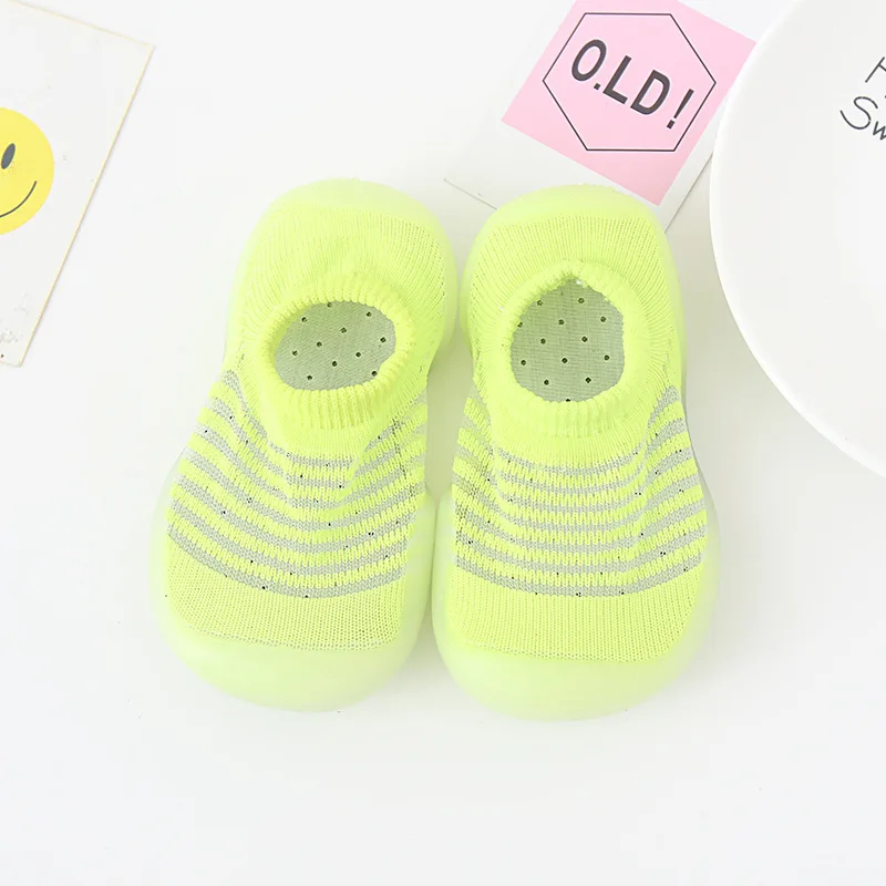 fluorescent yellow Сетчатые детские Нескользящие носки и обувь Вентиляция пот Детские аксессуары носки для малышей гетры для малышей нейтральные Bekleding Boot - Цвет: fluorescent yellow