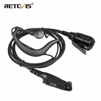 

G-Shape Ear Hook Microphone Earpiece Walkie Talkie Headset for Retevis Ailunce HD1/RT648/RT48/RT87/RT83/RT29/RT647/RT47 J9131A