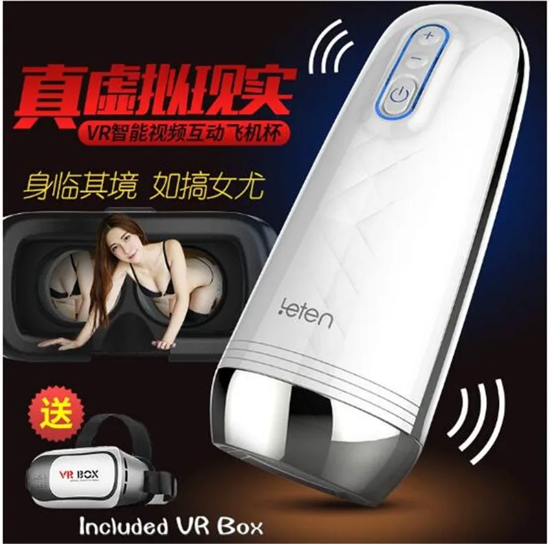 Leten Z9 VR Intelligent Video Interactive Sex Vagina Toy 10 Modes Male Masturbator for Man