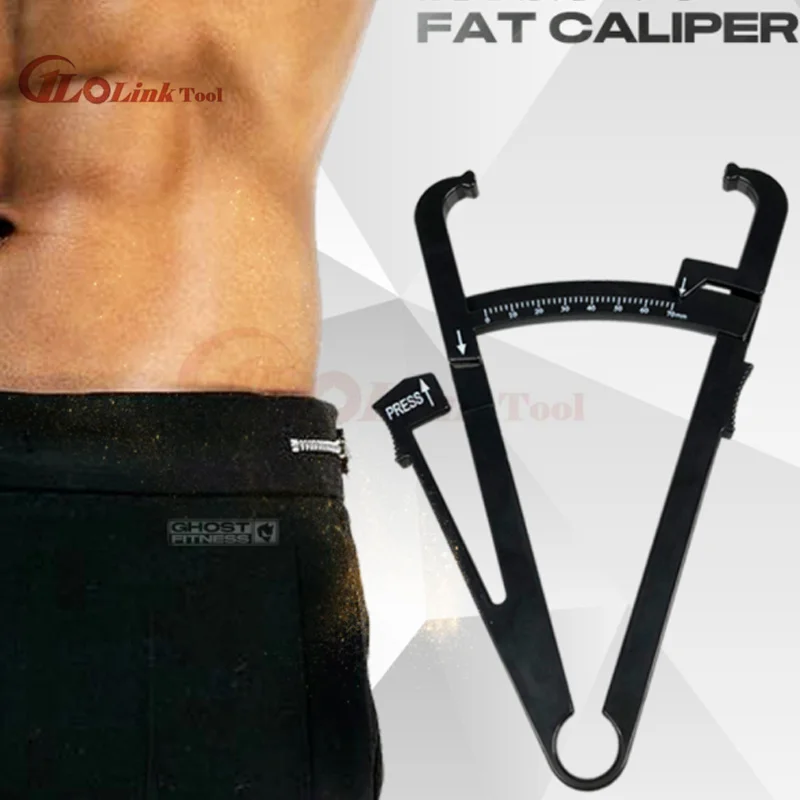 Personal body slim fat tester caliper analyzer skin fold measurement fitness UE 
