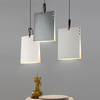 

Single head Creative personality art study restaurant bar Nordic macarons aisle light fixture Pendant Lights MJ708