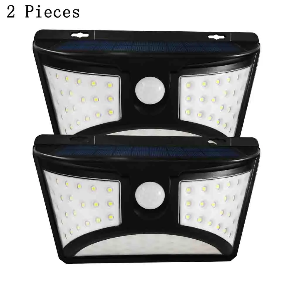 

Outdoor 68 LED Solar Wall Light, IP65 Waterproof Motion Sensor Safe Solar Lamp for Garden Entrance Garage Backyard Patio,2PCS