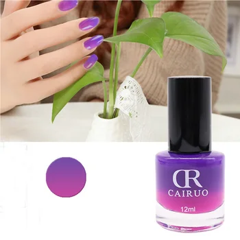 

Temperature Changing Color Gel Nail Polish Varnish Thermal Nail Nail Art Soak Off Gradient Color Chameleon Nail Polish #