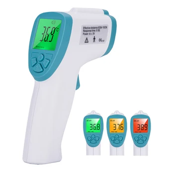 

Accurate Non Baby Adult Fast Reading LCD Digital Fever Infrared Ray Hand Held Electronic Thermometer Forehead Household