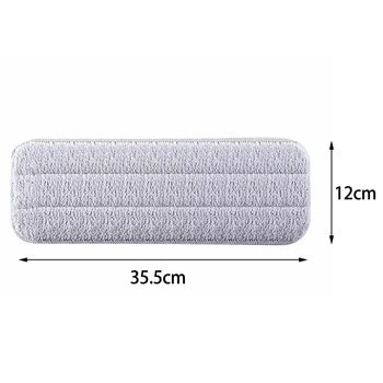 

2 Pcs Durable Cleaning for Xiaomi Deerma Tb500/TB800 Spray Water Mop Swivel 360 Cleaning Cloth Replace Cloth