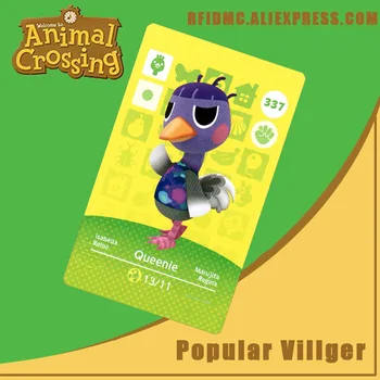 

337 Queenie Animal Crossing Card Amiibo for New Horizons