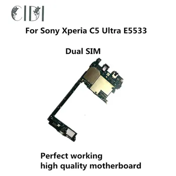 

CIDI Tested Full Work Original Unlock Motherboard For Sony Xperia C5 Ultra E5533 Logic Circuit Electronic Panel