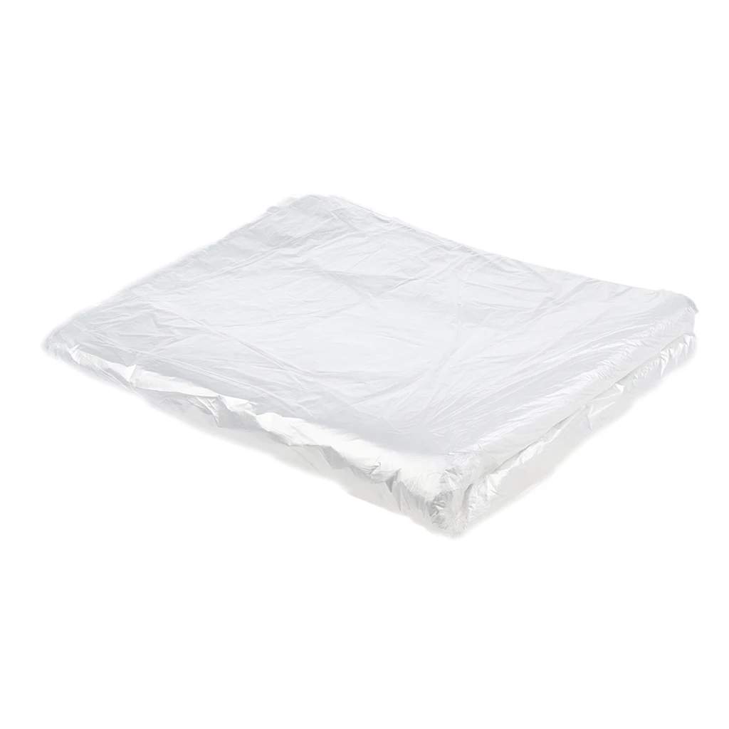 50pcs 150 x 130 cm Disposable Neck Shawl Cape Salon Hairdressing Hair Color Tool Great for Barber Salon Use or Home Use