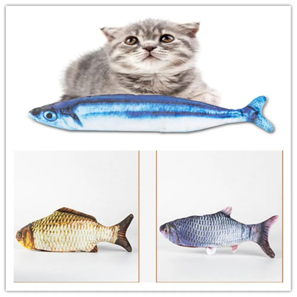 US $151.20 New 30pcslot Moving Fish Electric Toy For Cat USB Charger Interactive Cat Chew Bite Toys Catnip Supplies Kitten Fish Flop