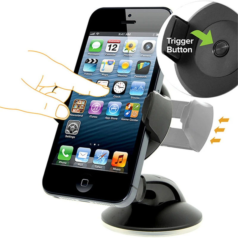 folding desktop phone stand 2022 New Adjustable Gooseneck Car Water Cup Holder Cellphone Mount Sucker Stand Cradle Mobile Phone Tablet Car Holder Support phone stand holder