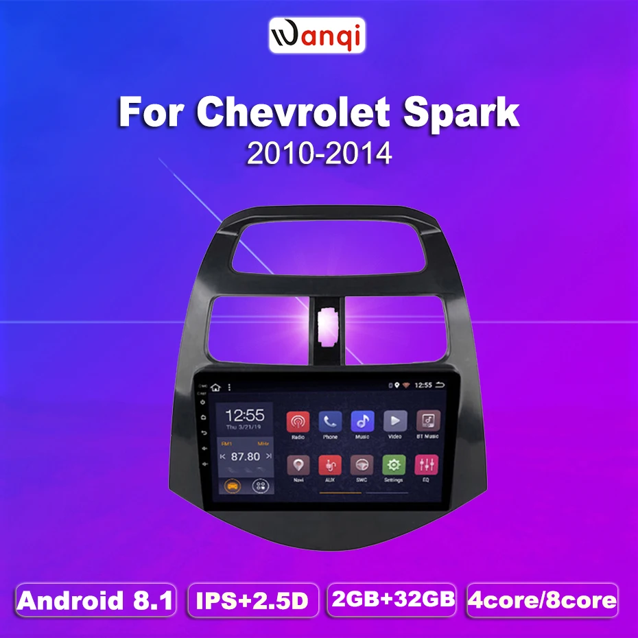 2G ram 32G rom android 8 1 Автомобильная dvd навигационная система стерео для CHEVROLET 2010 2011 2012 2014