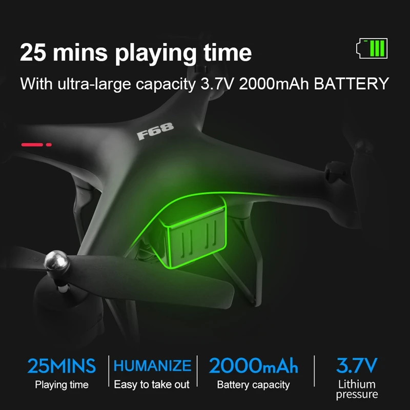 Квадрокоптер HD дроны 4K Дрон Профессиональный длительный срок службы батареи профессиональные дроны камеры воздушная видео мини Дрон вертолет игрушки