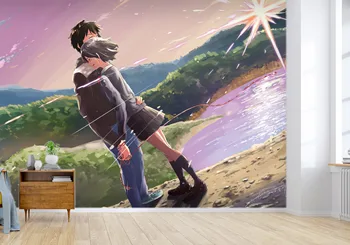 

[Self-Adhesive] 3D Your Name 3445 Japan Anime Wall Paper mural Wall Print Decal Wall Murals
