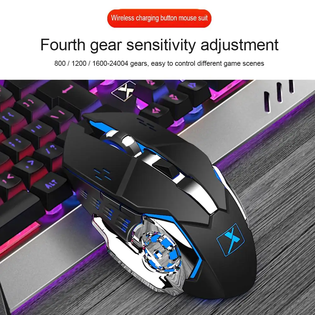 Прочная клавиатура мышь Combos Classic Delicate K680 2 4G Беспроводная перезаряжаемая 26