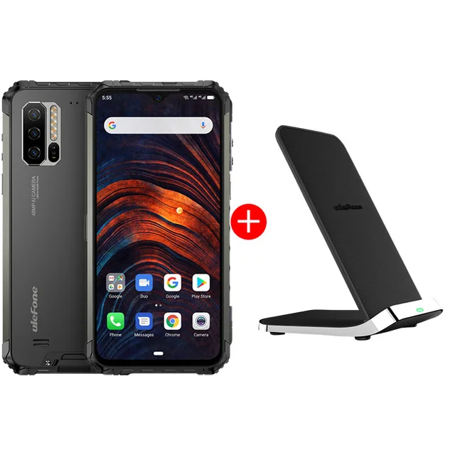 Ulefone Armor 7 Android 9,0 IP68 смартфон NFC Helio P90 Octa Core 6,3 ''8 GB+ 128GB 48MP 5500mAh 4G глобальная версия прочный телефон - Цвет: add UF002