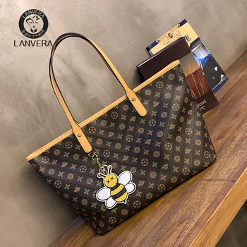 

Big PU Leather Shoulder Bag Ladies PVC Leather Bags for Women Famous Brand Designer Handbag Female Fashion Hand Bags 2020