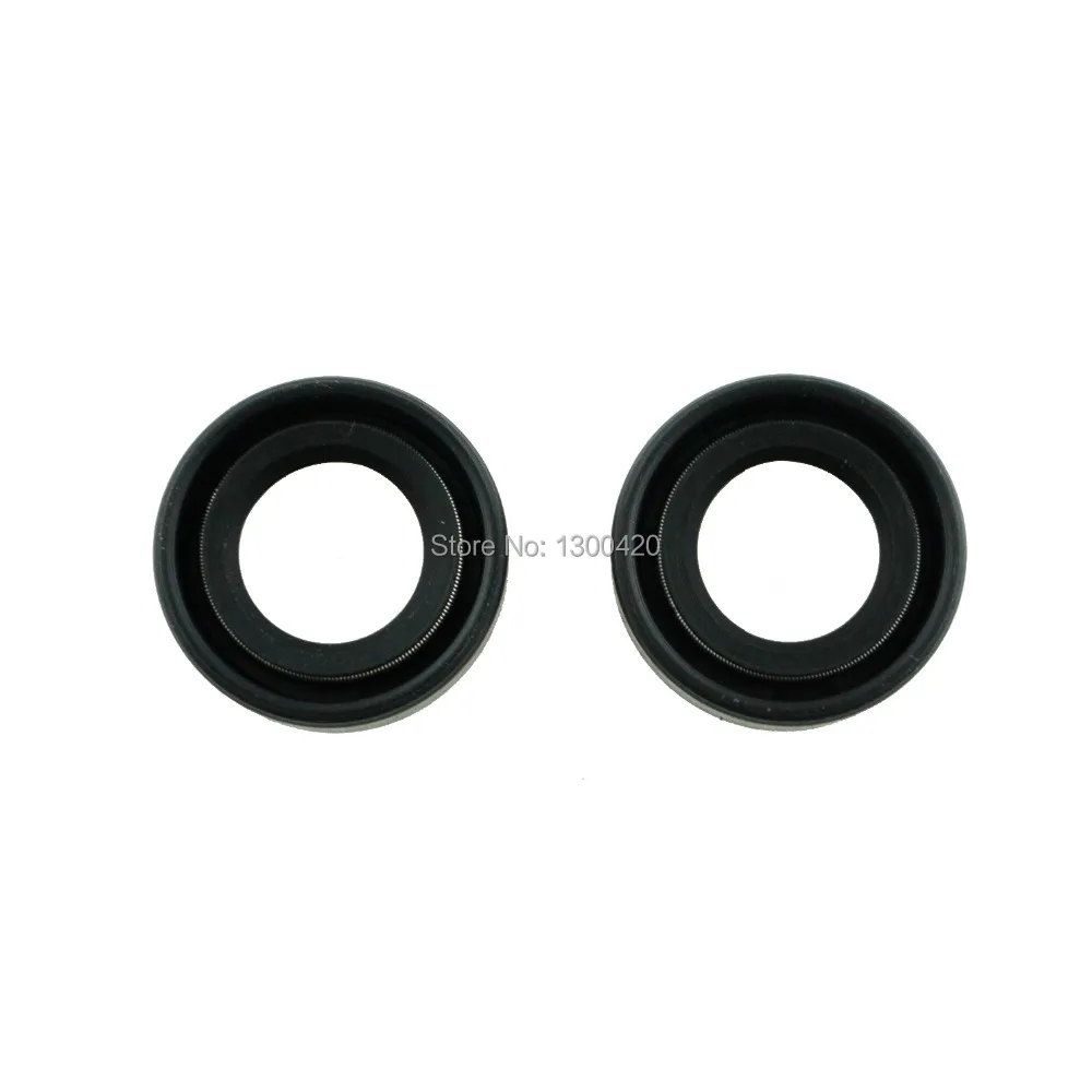 Engine Transmission Seal 10Pcs NBR Shaft Oil Seal TC-15*22*23*24*25*25.5*6*7*8*10 Nitrile Covered Double Lip