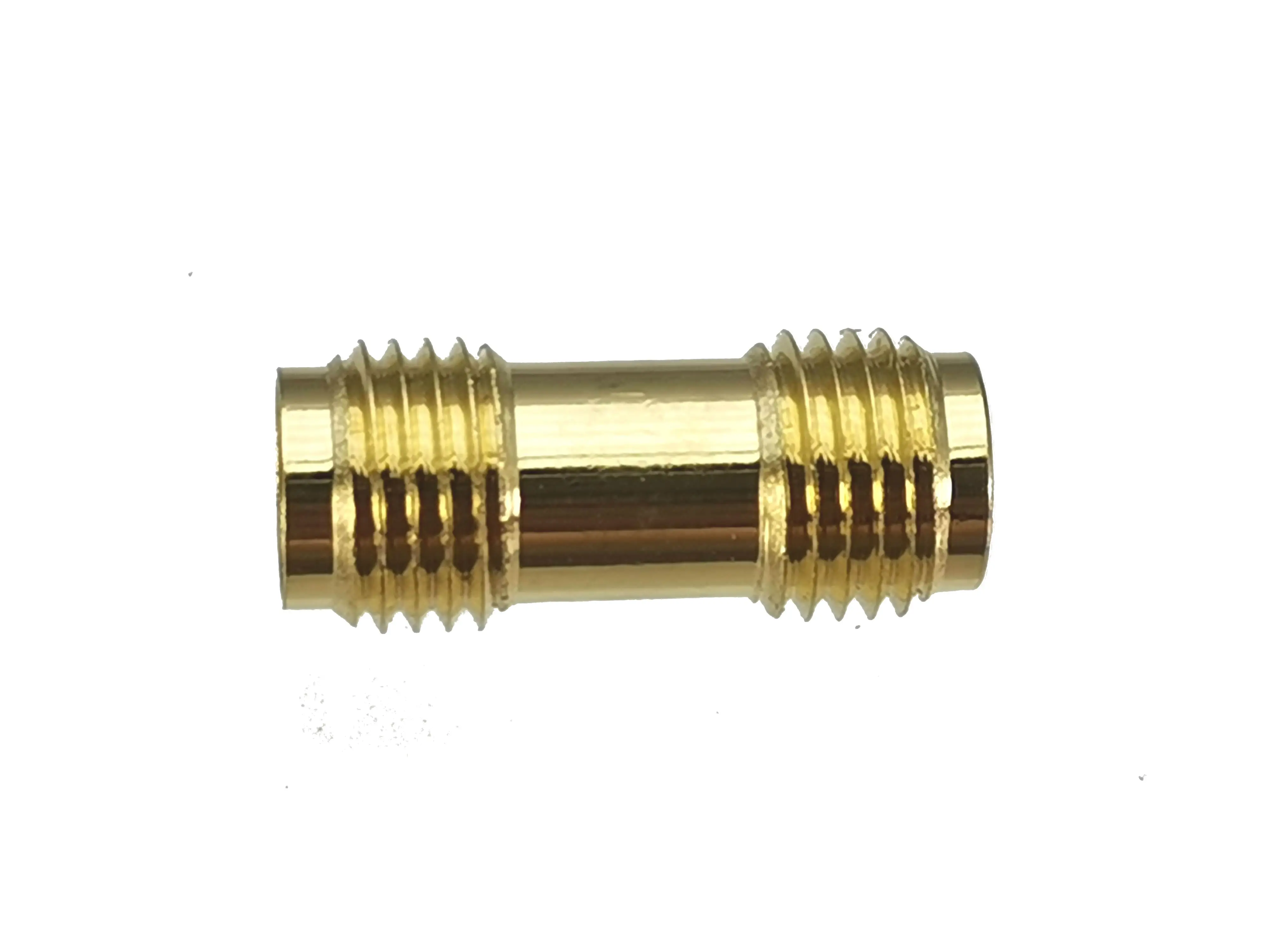 1pcs Connector Adapter SMA Female Jack to SMA Female Jack RF Coaxial Converter Straight New Brass