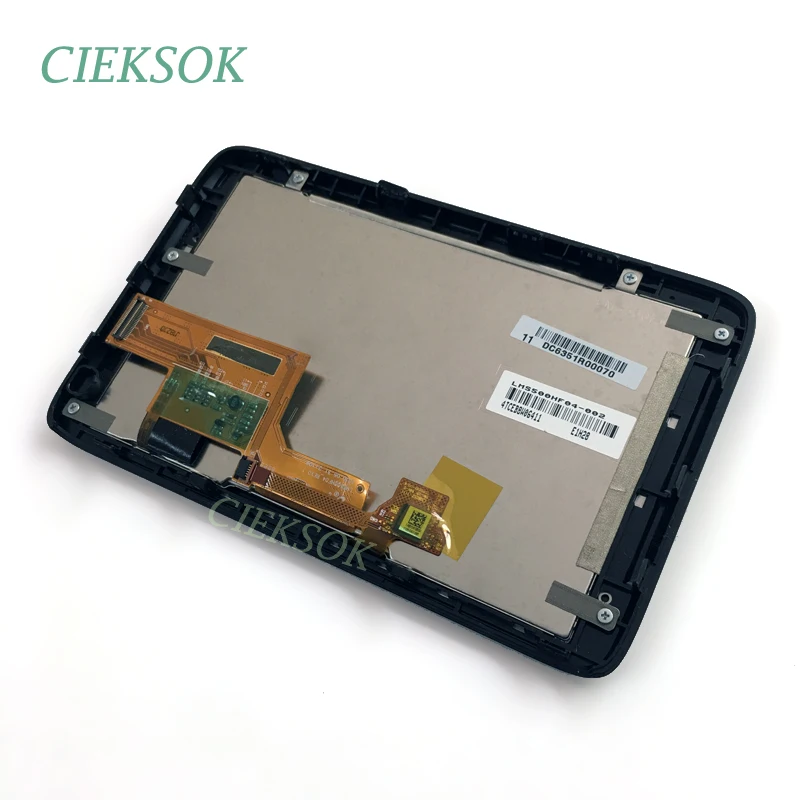 5 дюймов LMS500HF04 LMS500HF04-002 ЖК-экран с сенсорной панелью и рамкой для TOMTOM LIVE 1005 gps навигатор замена экрана