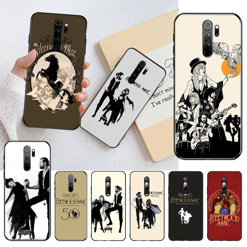 CUTEWANAN Rumours Album Fleetwood Mac Band Luxury Unique Phone Cover for Redmi Note 9 8 8T 8A 7 6 6A Go Pro Max Redmi 9 K20