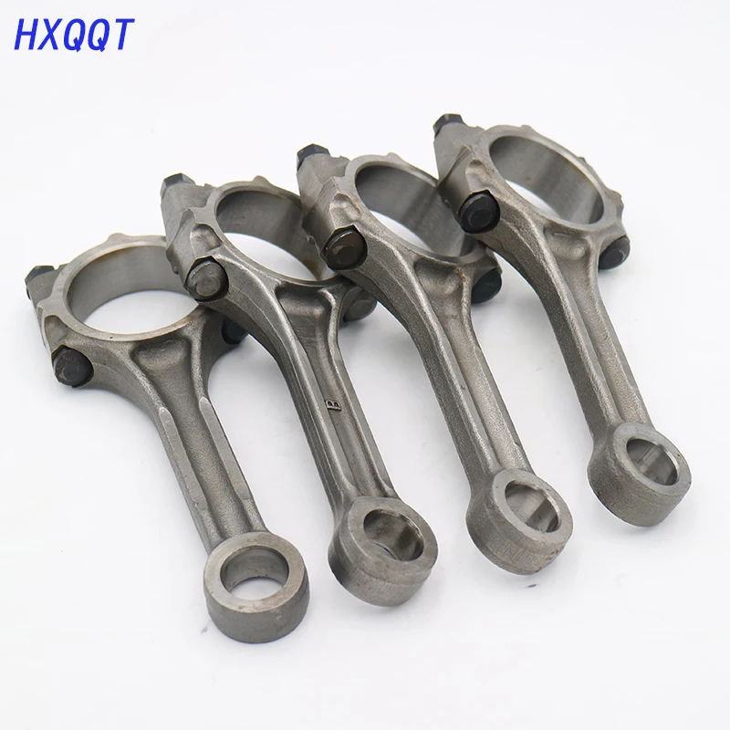 Шатун 4 шт. подходит для G4EE G4GA G4ED 1993-2010 для hyundai для Kia 1.5L 1.6L OEM 2351026040