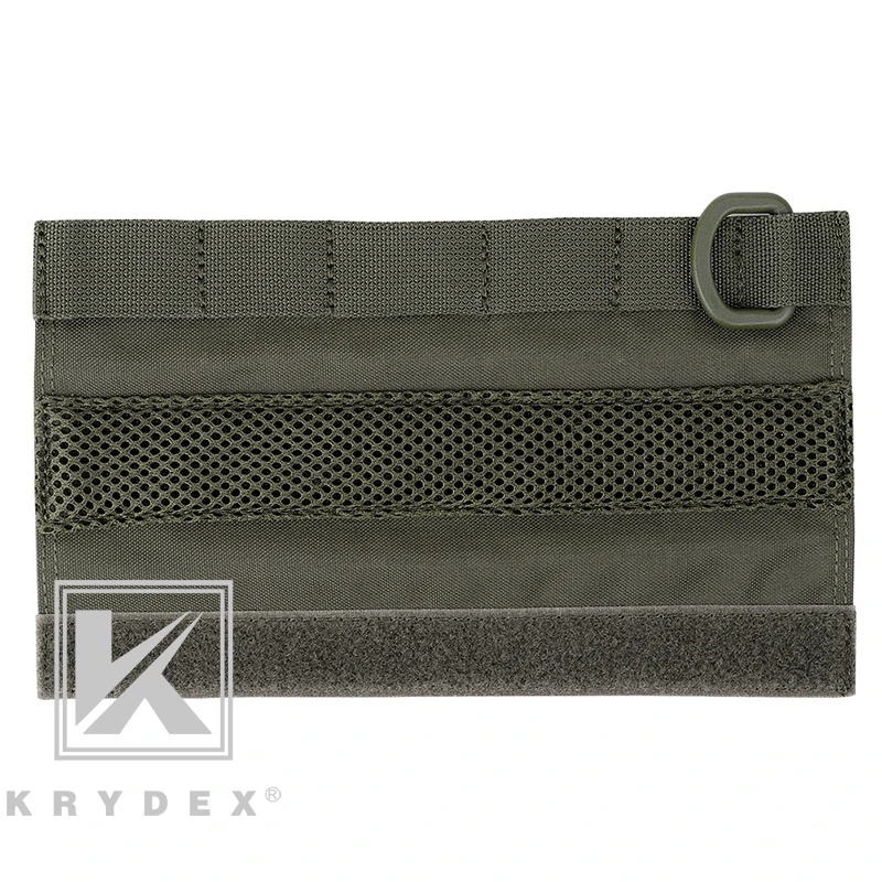 KRYDEX Modular Headphone Stand Protection Cover Ranger Green Tactical Headband Earmuff Headset Stand MOLLE Case For HOWARD MSA
