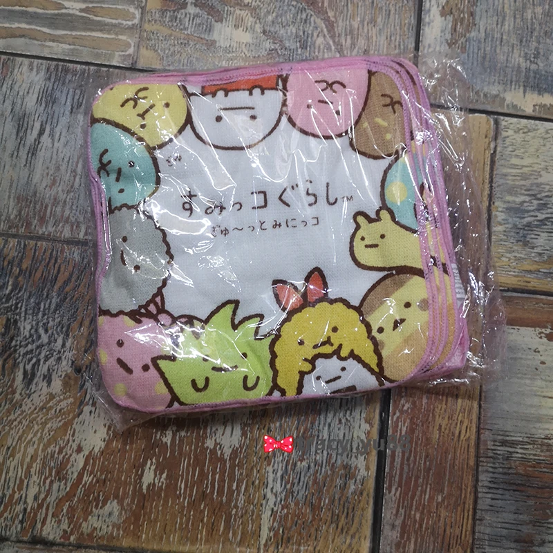 see chart IVYYE, 1 шт., банное полотенце Sumikko gurashi с рисунком аниме, хлопковый платок, мягкое полотенце для лица, мультяшная Мочалка для ребенка - Цвет: see chart