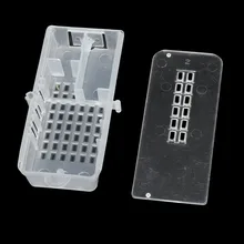 10 шт Пчеловодство инструменты пчела Транспортные клетки пчеловодство оборудование королева дом улей белый прозрачный королева пчелиная клетка