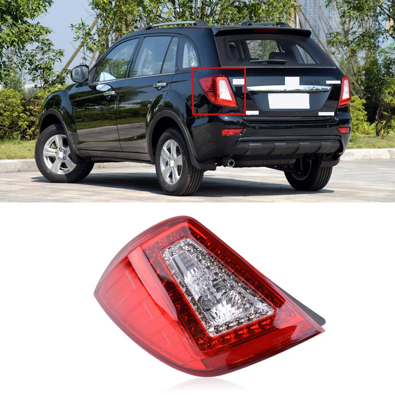 CAPQX 1 шт. для Lifan X60 2011 2012 2013 2014 2015 задний стоп-сигнал светильник хвост единый taillamp