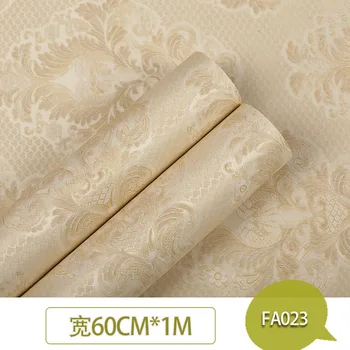 

Wall papers home decor PVC self adhesive wallpaper solid color waterproof thickened bedroom living room wallpaper Y7