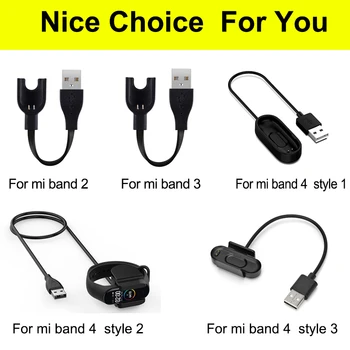 

New design Charger For Xiaomi Mi Band 3 2 Charger Cable Data Dock for mi band 4 Charging USB Charger For Xiaomi MiBand 4 2 3