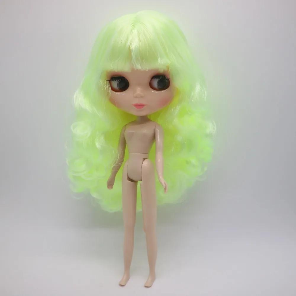 Кукла Обнаженная blyth, Заводская кукла(флуоресцентные желтые волосы