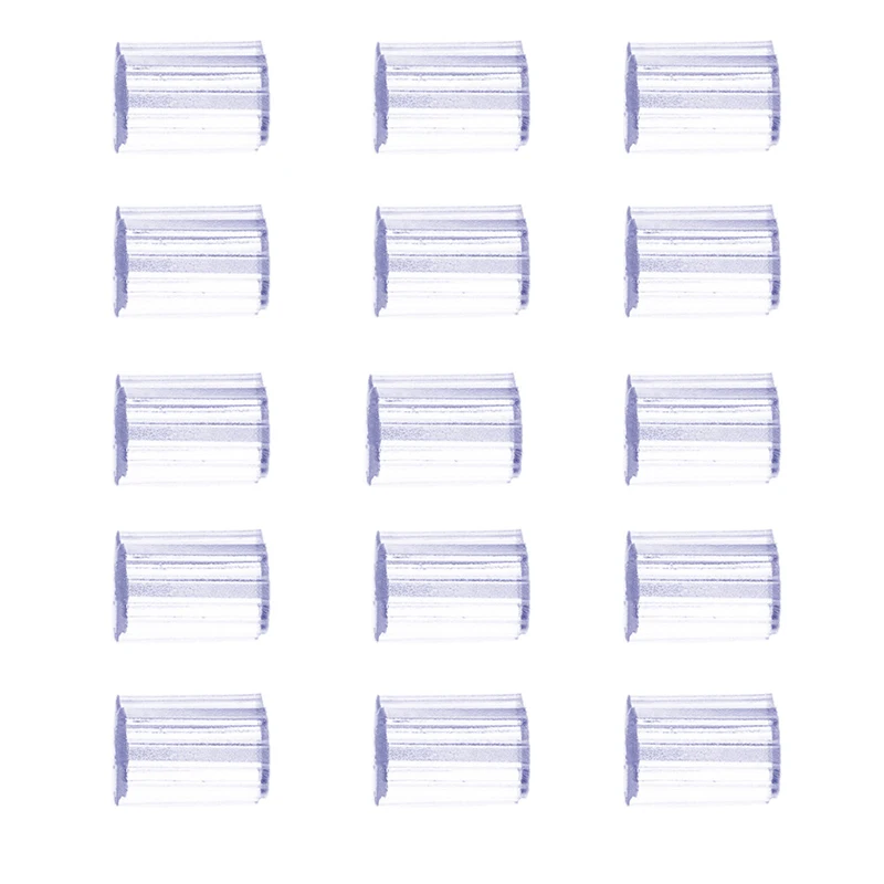 

100Pcs 3mm Transparent Plastic Earring Backs Plug Earring Settings Base Ear Studs Back Jewelry Accessories Supplies