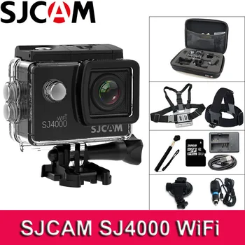 

Original SJCAM SJ4000 WIFI Action Camera 1080P Full HD 2.0 inch Screen Sports DV Diving 30M Waterproof Housing SJ 4000 Camera