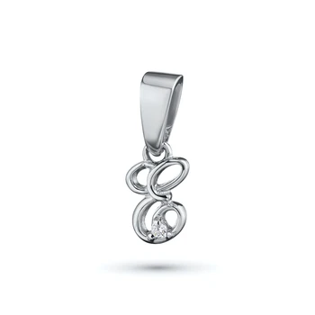 

Pendant made of white gold with diamond e0901pd04201231