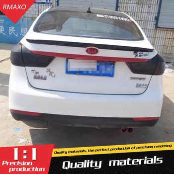 

For Kia Forte K3 Spoiler 2016-2018 Kia K3 Spoiler WWK ABS plastic Material Car Rear Wing Color Rear Spoiler