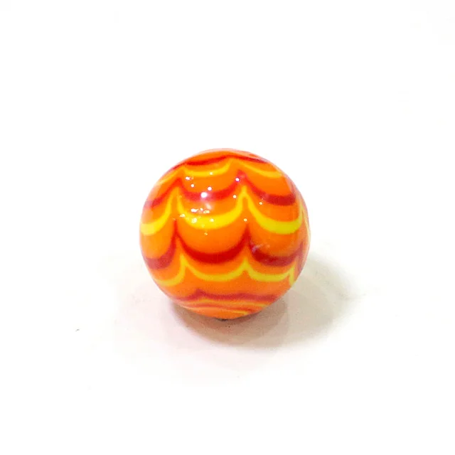 25mm Handmade Glass Marbles Balls Ornament Home Decor Accessories For Fish Tank Vase Aquarium Game Pinball Toy For Kids Children Coral Red