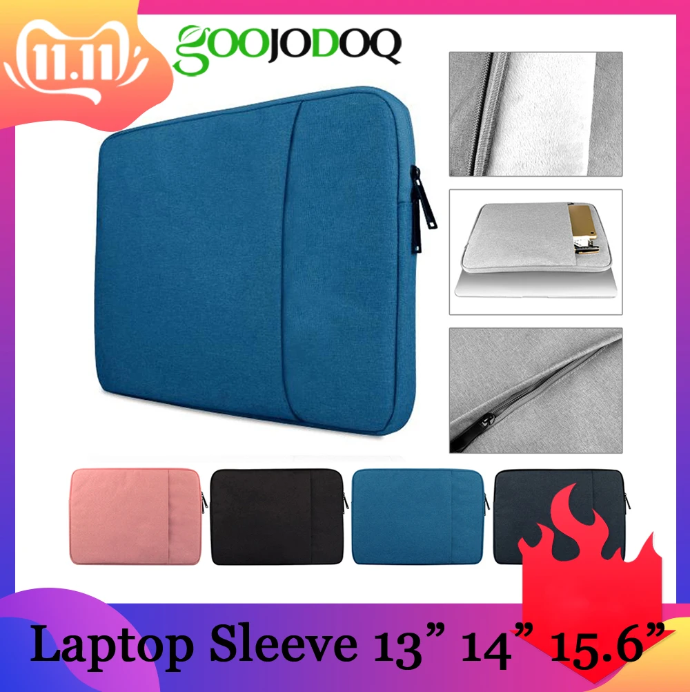 GOOJODOQ Laptop Sleeve сумка для ноутбука чехол для Macbook Air 11 13 12 14 15 13,3 15,4 15,6 lenovo ASUS/Surface Pro 3 Pro 4