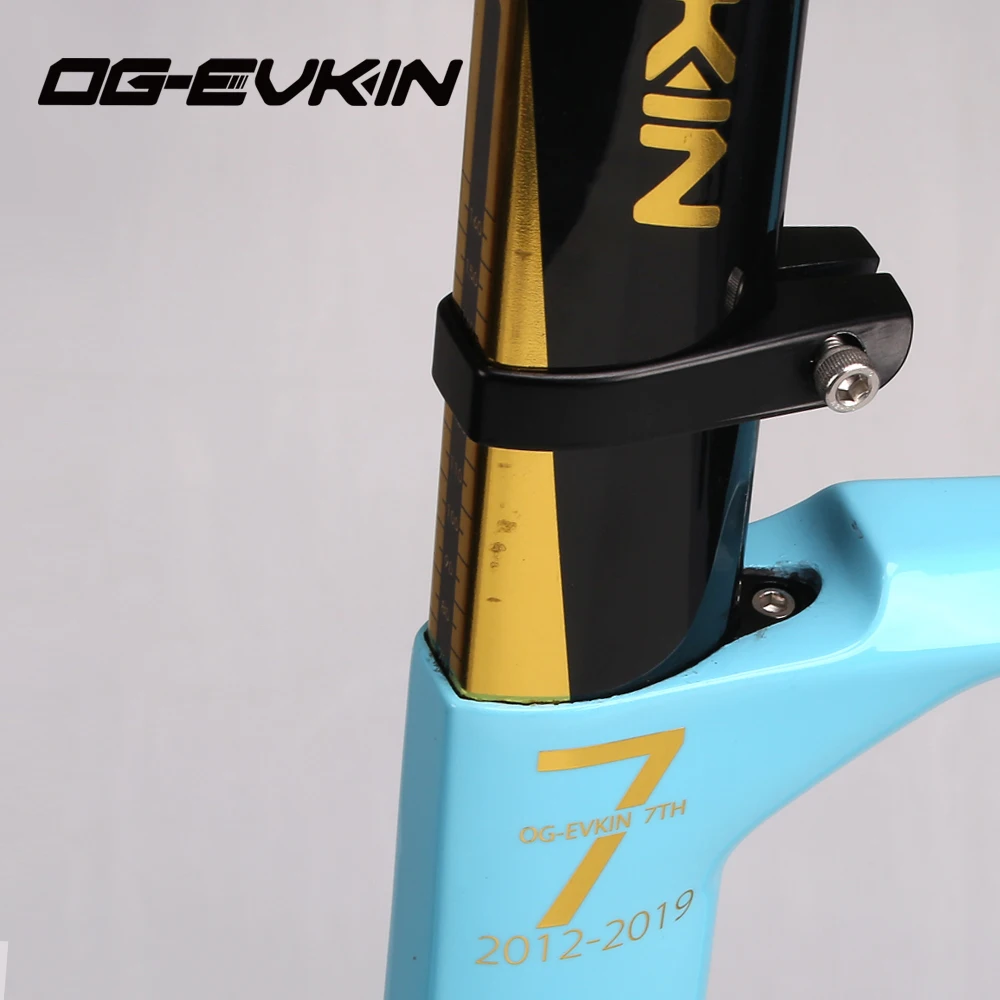 OG EVKIN CF017 T1000 карбоновая рама для шоссейного велосипеда UD Глянцевая BB386 Di2 и