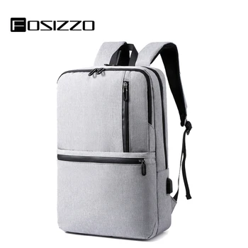 

FOSIZZO Backpacks Oxford Laptop 15.6inch Backpack With Luggage Strap Teenager School Bag Travel Bag For Men FS4065