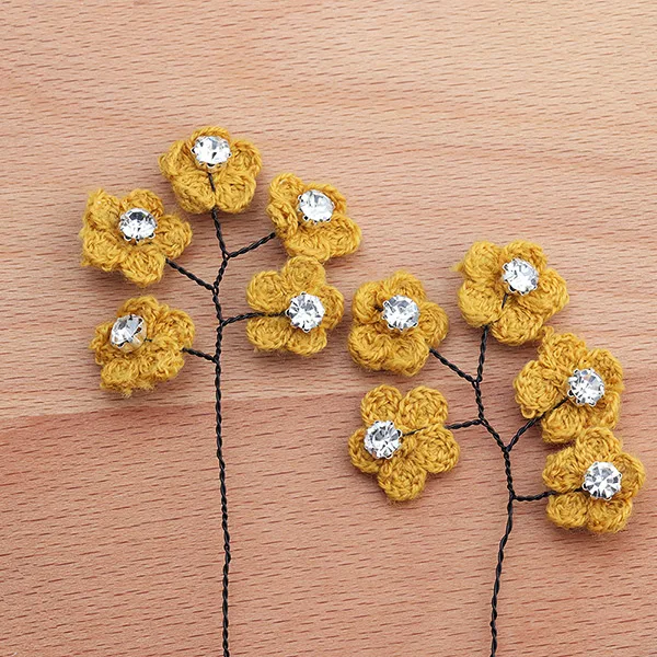GUFEATHER M519, ювелирные аксессуары, diy кулон, форма цветка, ювелирные изделия, ручная работа, Подвески, diy серьги, изготовление ювелирных изделий, 6 шт./лот - Цвет: M51902