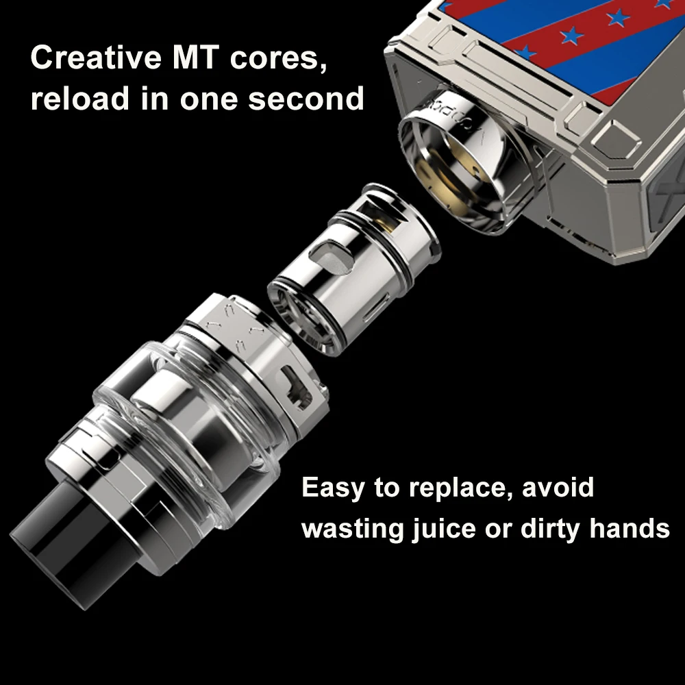 Оригинальный VOOPOO Alpha Zip Mod 180 Вт Vape Kit 4 мл Maat Tank атомайзер 0 13/0.2ohm катушка