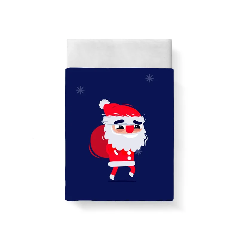 CD0559 Пользовательские постельные принадлежности Кошмар перед Рождеством Комплект постельного белья пододеяльник простыни и комплект наволочек домашний текстиль Санта Клаус - Цвет: CD0559