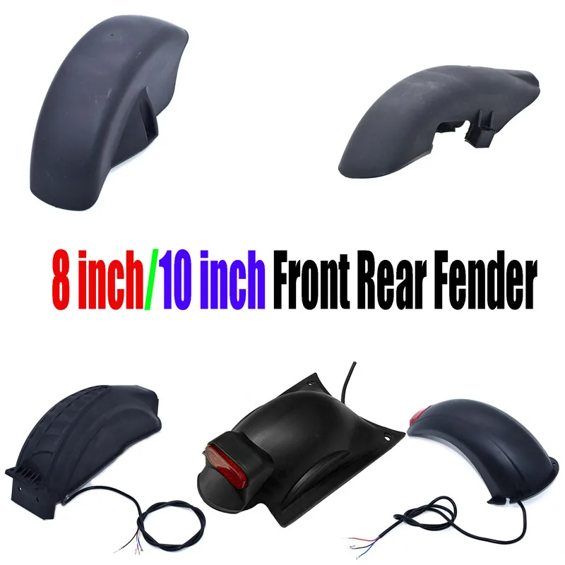 

8inch 10inch Electric Scooter 8 inch Front Fender 10 inch Rear Fender With Taillights