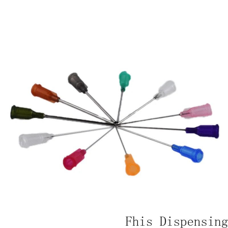 

50pcs/lot 14G-27G 1.5 Inch Longer Pipe Lengths Needle for Liquid Dispenser Adhesive Glue