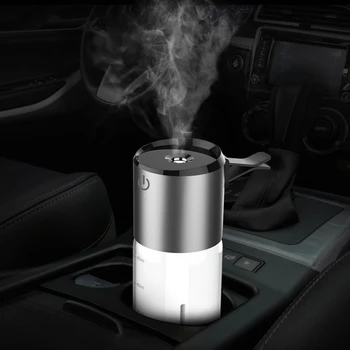 

Mini Car USB Air Humidifier Freshener+Dual USB Charging Port Vehicles Office Home Constant Humidification Diffusers
