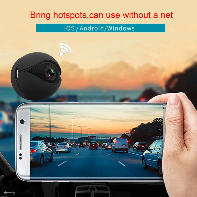 Камера Dash 4K wifi Cam 1080p 170 широкоугольный видеорегистратор