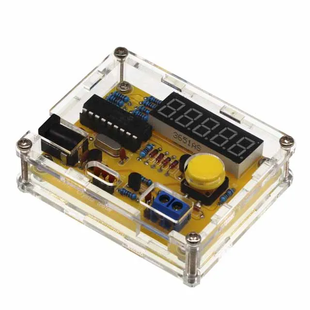 

A6-- DIY Kits Digital Crystal Counter Meter Frequency Counter Tester 1Hz-50MHz Shell Parts Tester