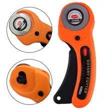 Leathercraft 45mm cortador rotativo de couro ferramenta corte tecido cortador lâminas circulares diy retalhos costura estofando ajuste olfa corte