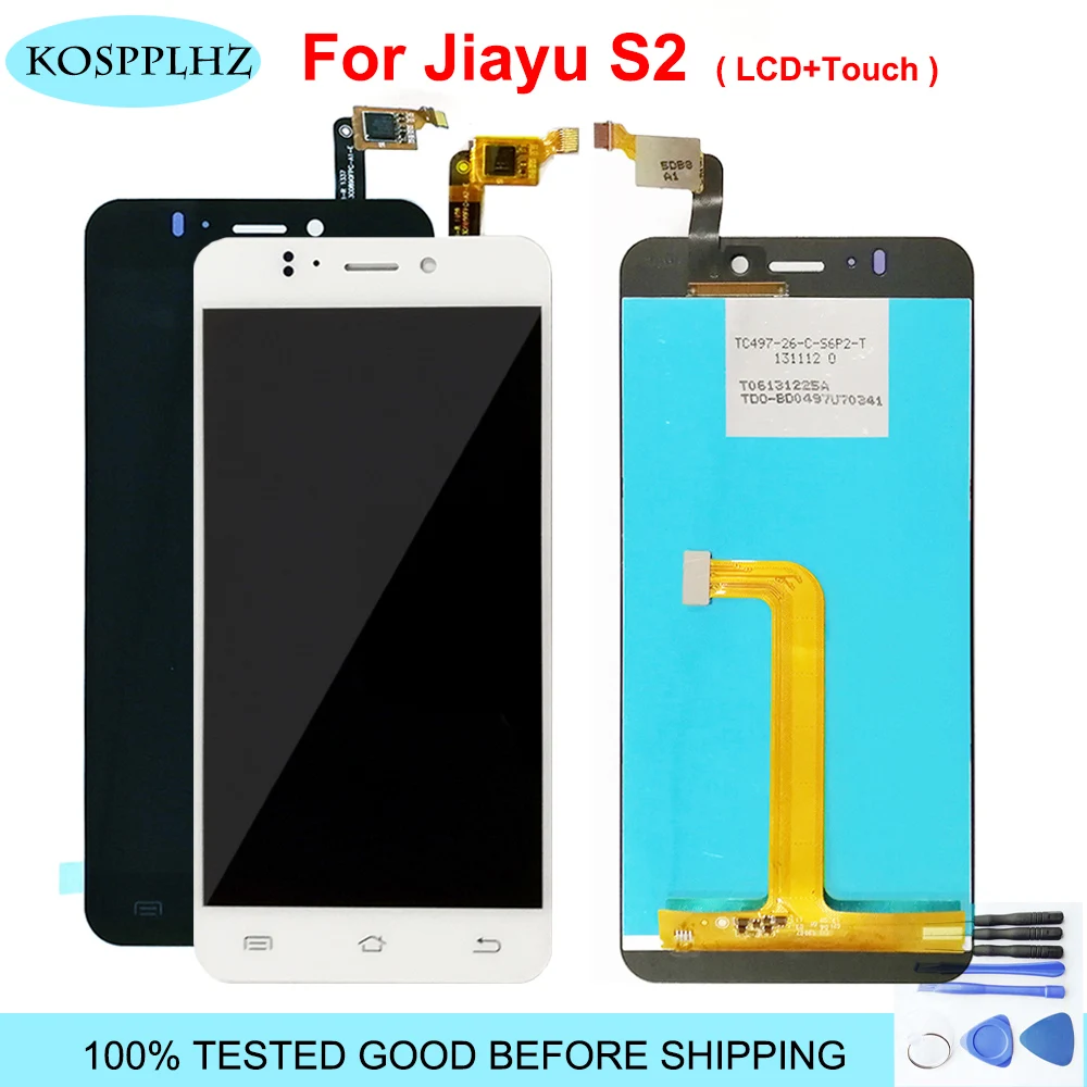 

Original LCD For Jiayu S2 Display Touch Screen for S 2 LCD Display +tools